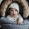 Elodie Details žieminis vokelis kūdikiui Blushing Rožinė