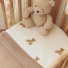 Jollein paklodė lopšiui / lovytei su guma Teddy Bear 60x120cm