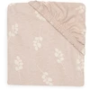 Jollein jersey paklodė su guma Twig Wild Rose