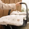 Jollein šiltas vokelis autokėdutei 0+ ir vežimėliui Teddy Lovely