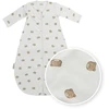 Meyco Baby apvalus kūdikio miegmaišis su rankovėmis Bear Multicolour, TOG 1.0