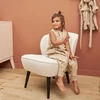 Meyco Baby kūdikio miegmaišis su kojytėmis Forest Animals Sand – TOG 2.0