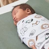 Meyco Baby kūdikio vystymo miegmaišis 0–3 mėn., Animal Multicolour – TOG 1.0