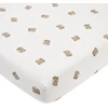 Meyco Baby medvilninė jersey paklodė su guma 60 × 120 cm, Bear Multicolor
