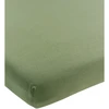Meyco Baby medvilninė jersey paklodė su guma 60 × 120 cm, Olive Žalias