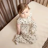 Meyco Baby medvilninis kūdikio miegmaišis Sweet Heart Soft Sand/Juodas, TOG 0.3