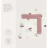 Meyco Baby muslino šluostės-merliukai Girly Garden Multicolor, 30×30 cm, 3 vnt.