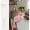 Meyco Baby muslino šluostės-merliukai Girly Garden Multicolor, 30×30 cm, 3 vnt.