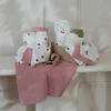 Meyco Baby muslino šluostės-merliukai Girly Garden Multicolor, 30×30 cm, 3 vnt.