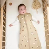 Meyco Baby naujagimio miegmaišis-kokonas Forest Animals Sand, TOG 0.3