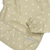 Meyco Baby neperšlampamas seilinukas su rankovėmis 6–24 mėn., Sweet Heart Sand/Soft Sand