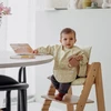 Meyco Baby neperšlampamas seilinukas su rankovėmis 6–24 mėn., Sweet Heart Sand/Soft Sand
