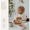 Meyco Baby neperšlampamas seilinukas su rankovėmis 6–24 mėn., Flower Multicolour
