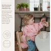 Meyco Baby neperšlampamas seilinukas su rankovėmis 6–24 mėn., Cherry Soft Rose