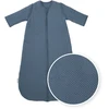 Meyco Baby Studio Classic pašiltintas miegmaišis su nusegamomis rankovėmis, 2.5 TOG, Indigo