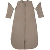 Meyco Baby Studio Classic pašiltintas miegmaišis su nusegamomis rankovėmis, 2.5 TOG, Dark Taupe