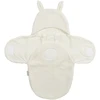 Meyco Baby Teddy automobilinės kėdutės vokelis kūdikiui Rabbit Natural
