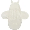 Meyco Baby Teddy automobilinės kėdutės vokelis kūdikiui Rabbit Natural