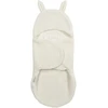 Meyco Baby Teddy automobilinės kėdutės vokelis kūdikiui Rabbit Natural