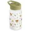 Miniland vaikiška gertuvė su šiaudeliu Kiddie Bottle Explorer, 450 ml