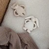 Moonie natūralaus kaučiuko kramtukas Bunny - Sidabrinis