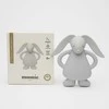 Moonie natūralaus kaučiuko kramtukas Bunny - Sidabrinis
