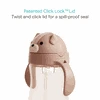 Munchkin gertuvė su šiaudeliu Any Angle™ Weighted Straw Dog Cup, 296 ml, rusvai gelsvas