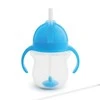 Munchkin gertuvė su šiaudeliu Click Lock Tip &amp; Sip Straw Cup 207ml (daug spalvų)