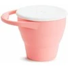Munchkin užkandžių indelis Silicone Snack Catcher (coral)