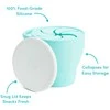 Munchkin užkandžių indelis Silicone Snack Catcher (mint)