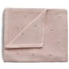 Mushie megztas pledas Pointelle – Blush