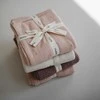 Mushie megztas pledas Pointelle – Blush