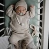 Mushie megztos kelnės Chunky Knit Pants rusvai gelsvas (įvairūs dydžiai)