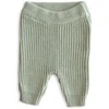Mushie megztos kelnės Chunky Knit Pants Light Mint (įvairūs dydžiai)
