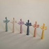 Mushie mokomasis silikoninis dantų šepetėlis (Cambridge Mėlyna)