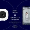 Nanit Pro Baby Monitorius + Floor Stand mobilioji auklė su stovu, naktine šviesa ir kvėpavimo monitorius
