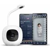 Nanit Pro Baby Monitorius + Floor Stand mobilioji auklė su stovu, naktine šviesa ir kvėpavimo monitorius