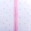 Natulino BabyComfort dvisluoksnis kūdikių miegmaišis (natural baltas little pilkas leaves / pink spalva)