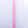 Natulino BabyComfort dvisluoksnis kūdikių miegmaišis (natural baltas little pilkas leaves / pink spalva)