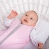 Natulino CosyNites trisluoksnis kūdikio miegmaišis (natural pink / warm pilkas spalva)