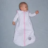 Natulino CosyNites trisluoksnis kūdikio miegmaišis (natural baltas little pilkas leaves / pink spalva)