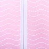 Natulino CosyNites trisluoksnis kūdikio miegmaišis (natural pink baltas waves / baltas spalva)