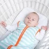 Natulino CosyNites trisluoksnis kūdikių miegmaišis (mėlynas strypes / oranžinis spalva)
