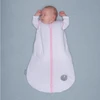 Natulino CosyNites trisluoksnis kūdikių miegmaišis (natural baltas pilkas waves / pink spalva)