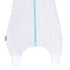 Natulino LITTLE WALKERS dvisluoksnis kūdikio miegmaišis Baltas Pilkas Waves & Mint