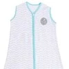 Natulino LITTLE WALKERS trisluoksnis kūdikio miegmaišis Baltas Pilkas Waves & Mint