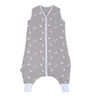 Natulino LITTLE WALKERS viensluoksnis kūdikio miegmaišis Animals Gray &amp; Baltas
