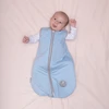 Natulino Superlite vieno sluoksnio miegmaišis (natural mėlynas / warm pilkas spalva)