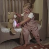 Pink Meyco Baby Studio kūdikio miegmaišis su kojytėmis Violetinė Rožinė, TOG 1.0