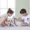 Viga Toys Medinė Garažas su Helikopteriu ir Automobiliais